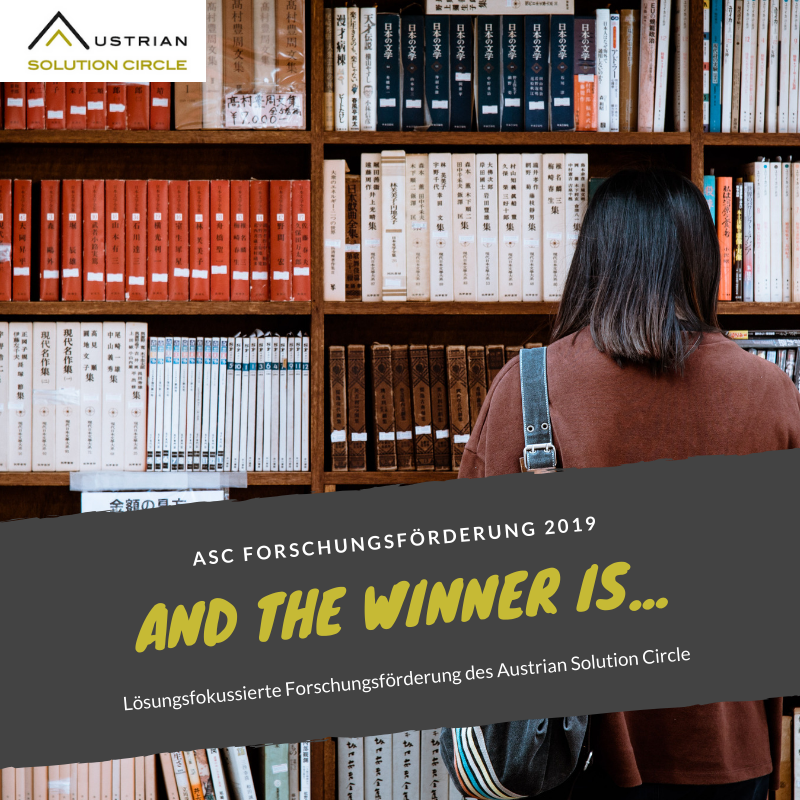 ASC Forschungsförderung 2019 – „And the winner is…“